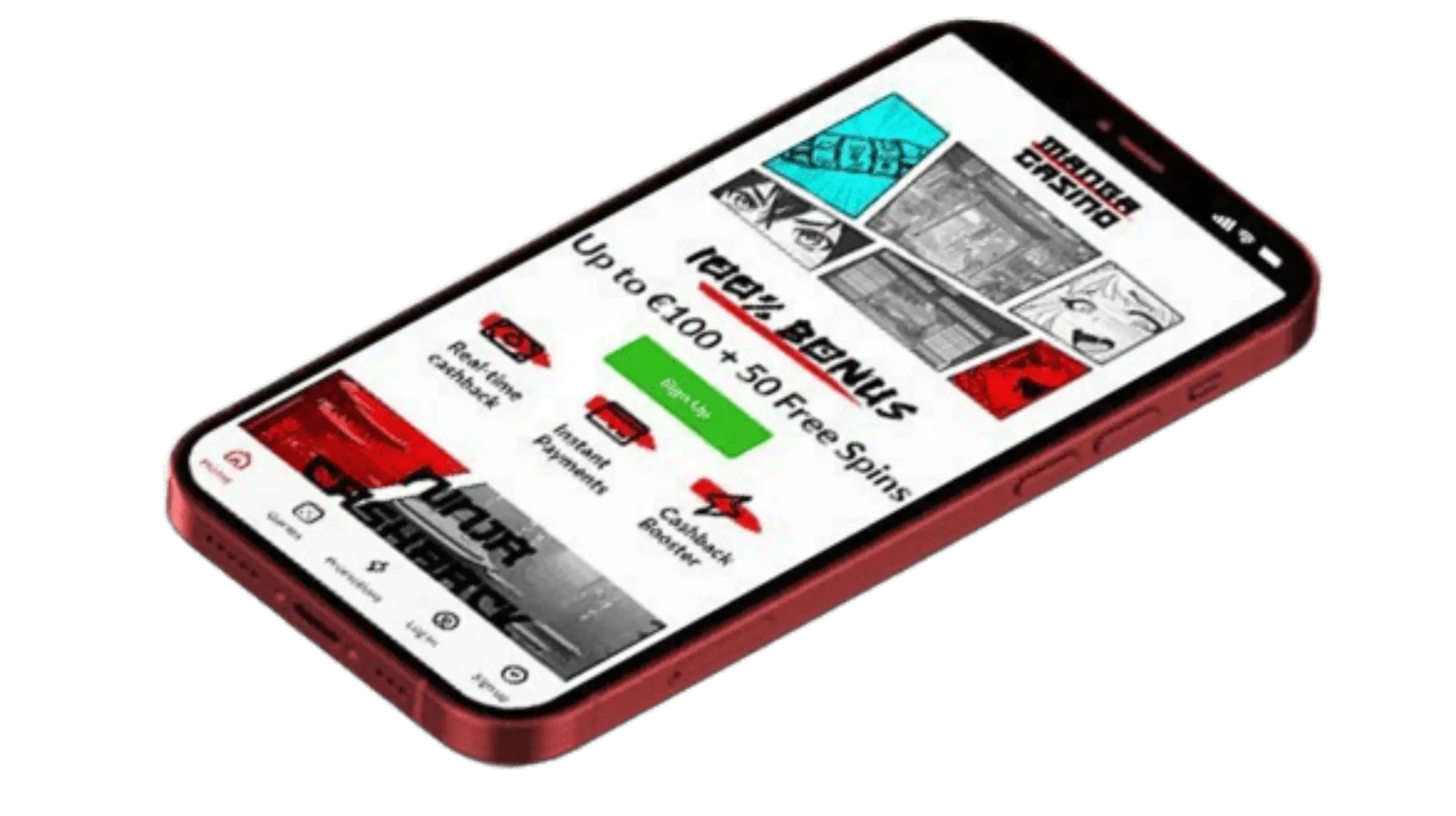 Manga Casino App-Screenshot